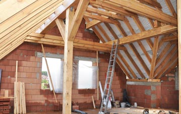 Buttonbridge attic trusses